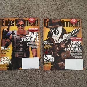 Entertainment Magazines Special Collector’s Issues.  1 & 2 Issues